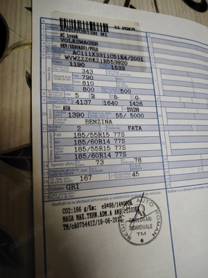 VW Polo Variant, an 2002 