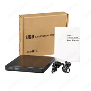 Unitate optica CD-R   DVD-RW   ROM RECORDER externa, 24x,nouă  - imagine 2