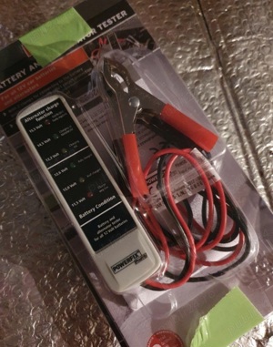 Vind aparat de verificare baterie si alternator 