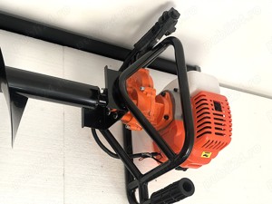 Motoburghiu 6.3 CP + Reductor, Burghiu 300x800 mm! - imagine 2