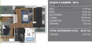 Apartament tip Studio Coresi - imagine 7