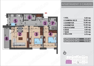 Apartament LUX finalizat 2024 - imagine 10