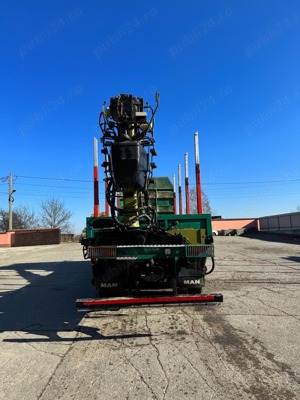 Camion forestier Man TGS 33.500 - imagine 8