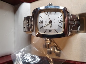 Ceas Elvetian automatic Swiss made DAVOSA Quadro full set - imagine 3