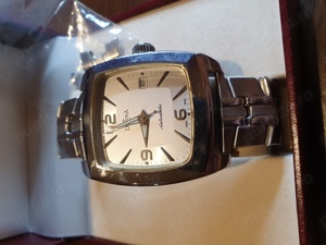 Ceas Elvetian automatic Swiss made DAVOSA Quadro full set - imagine 4