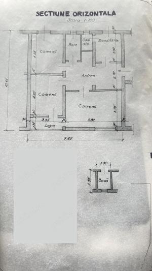 De vanzare apartament 3 camere et 4 decomandat Badea Cartan Zlatna - imagine 10