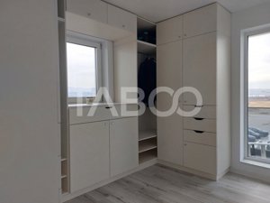 Apartament 65 mp 3 camere decomandate etaj 2 mobilat balcon Selimbar - imagine 18