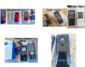 Nokia C2-01  Asha   6700 S Nefolosit Original Finland + Telefon cu butoane