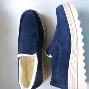 Pantofi piele Unisex căptușiți - imagine 2