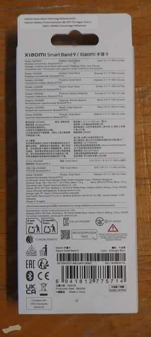 Vand bratara inteligentă Xiaomi Smartband 9 - imagine 3