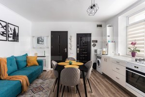 Studio confortabil la casă, 2 camere, 37 mp, zona centrală  - imagine 2