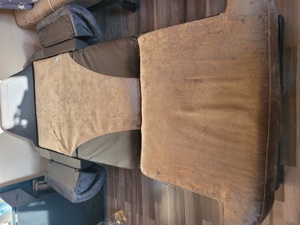 Vand pat si fotolii extensibile cu lada de depozitare, lungime 2m si latime 0.8m, 450 ron