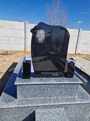 Placare cavou cu granit de 2 si 3 cm grosime