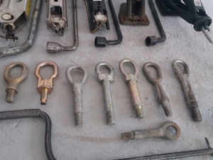 Cric Cuie inele remorcare tractare  - imagine 5