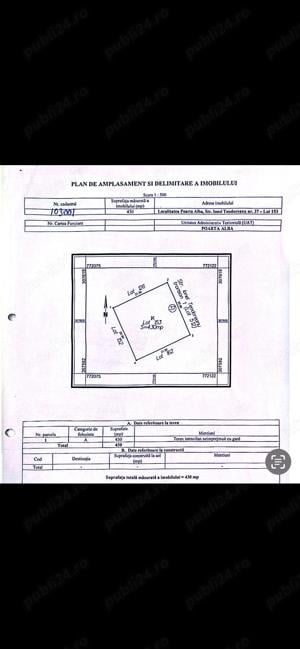 Teren intravilan de vânzare Poarta Albă 