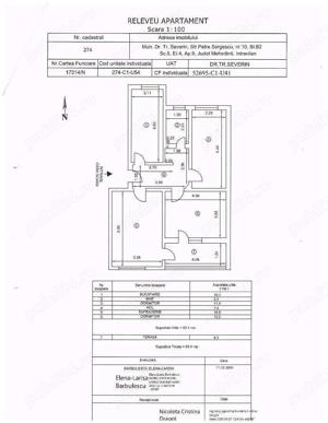 De vânzare apartament cu trei camere - imagine 8