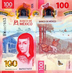  Lot 9 bancnote MEXIC 