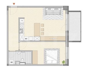 Penthouse Premium, 4 camere, finisat, 84 mp, zona Semicentrala