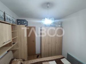 Apartament 3 camere 64mpu mobilat utilat balcon zona Cetate Alba Iulia - imagine 11