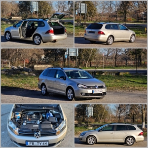 VW Golf 6 1.4TSI DSG2 Automata Navigatie SenzoriParcare DubluClima ÎncălzireScaune CamerăMarșarier - imagine 18