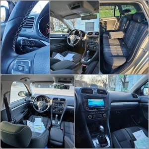 VW Golf 6 1.4TSI DSG2 Automata Navigatie SenzoriParcare DubluClima ÎncălzireScaune CamerăMarșarier - imagine 19