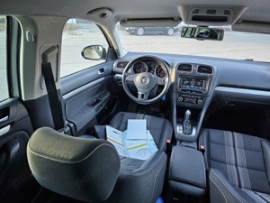 VW Golf 6 1.4TSI DSG2 Automata Navigatie SenzoriParcare DubluClima ÎncălzireScaune CamerăMarșarier - imagine 5
