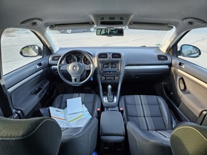 VW Golf 6 1.4TSI DSG2 Automata Navigatie SenzoriParcare DubluClima ÎncălzireScaune CamerăMarșarier - imagine 13