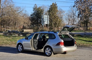 VW Golf 6 1.4TSI DSG2 Automata Navigatie SenzoriParcare DubluClima ÎncălzireScaune CamerăMarșarier - imagine 3