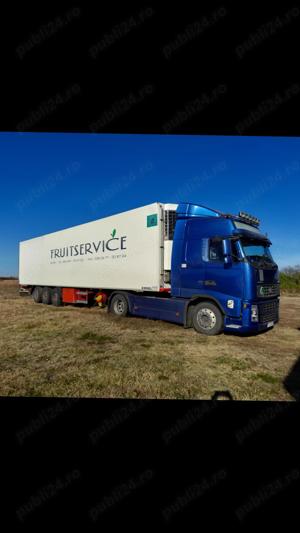 Vând ansamblu Cap tractor Volvo FH 13 și Vagon frigorific KOGELL 
