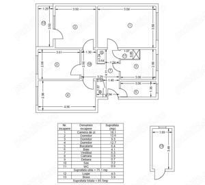 Apartament spațios 4 camere, decomandat, bloc reabilitat termic, sect3 - imagine 10