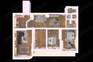 Aviatorilor - Popa Savu, apartament 4 camere amenajat recent, finisaje Premium - imagine 12