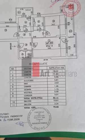 Apartament  3 cam Ion Mihalache - imagine 2