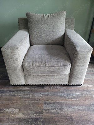 Fotoliu din stofă, Mobexpert