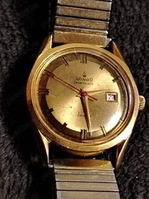 Wingo levermatic Calendar 30 rubine 