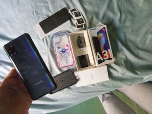 Pachet Complet: Telefon Samsung Galaxy A31 +2 Huse +5 Folii+Incarcator - imagine 5