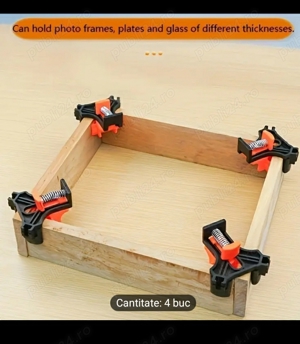 Dispozitive fixare unghi drept