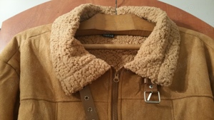 Haina (cojoc) blana falsă nouă