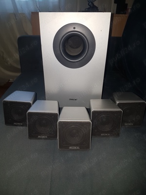 Vand amplificator A V Tuner ONKYO si sistem boxe 5+1 SONY - imagine 4