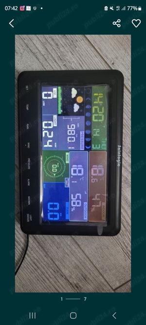 statie meteo Sainlogic 