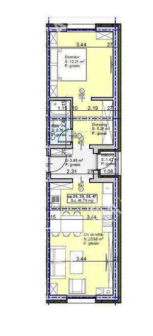 Apartament 2 camere decomandate balcon etaj 2 zona Lazaret Sibiu - imagine 8