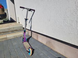 Vand Trotinetă cu Suspensie şi Frână pe Ghidon OXELO Copii 