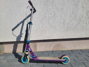Vand Trotinetă cu Suspensie şi Frână pe Ghidon OXELO Copii  - imagine 2