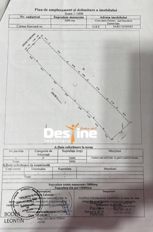 SARU DORNEI, 5000 MP, EXTRAVILAN - imagine 2