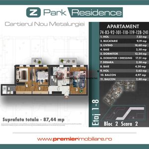 APARATORII PATRIEI - METALURGIEI Apartament 3 camere spatios gata de mutare - imagine 17