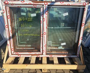 Ferestre pvc stejar-auriu