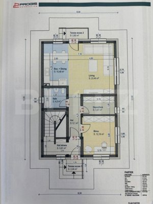 Casa individuala, 132mp, terasa 60mp,teren 300mp, zona Avram Iancu - imagine 16