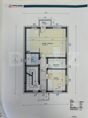 Casa individuala, 132mp, terasa 60mp,teren 300mp, zona Avram Iancu - imagine 15