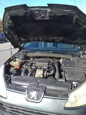 Peugeot 407 verde, diesel, 1.6, 2007, euro 4 - imagine 3