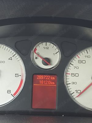 Peugeot 407 verde, diesel, 1.6, 2007, euro 4 - imagine 6