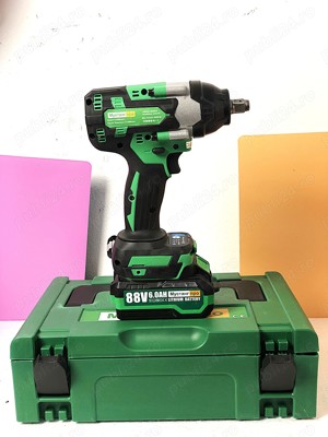 Cheie de impact PRO CRAFT 880Nm, 88V, 2x baterii